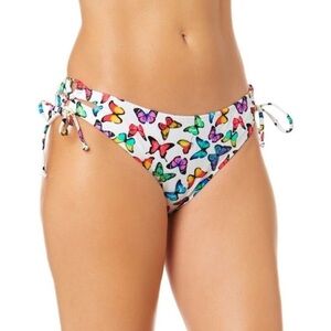 SALT + COVE Butterfly Juniors' Hipster Tie with cutout Bikini Sep  Large Jr